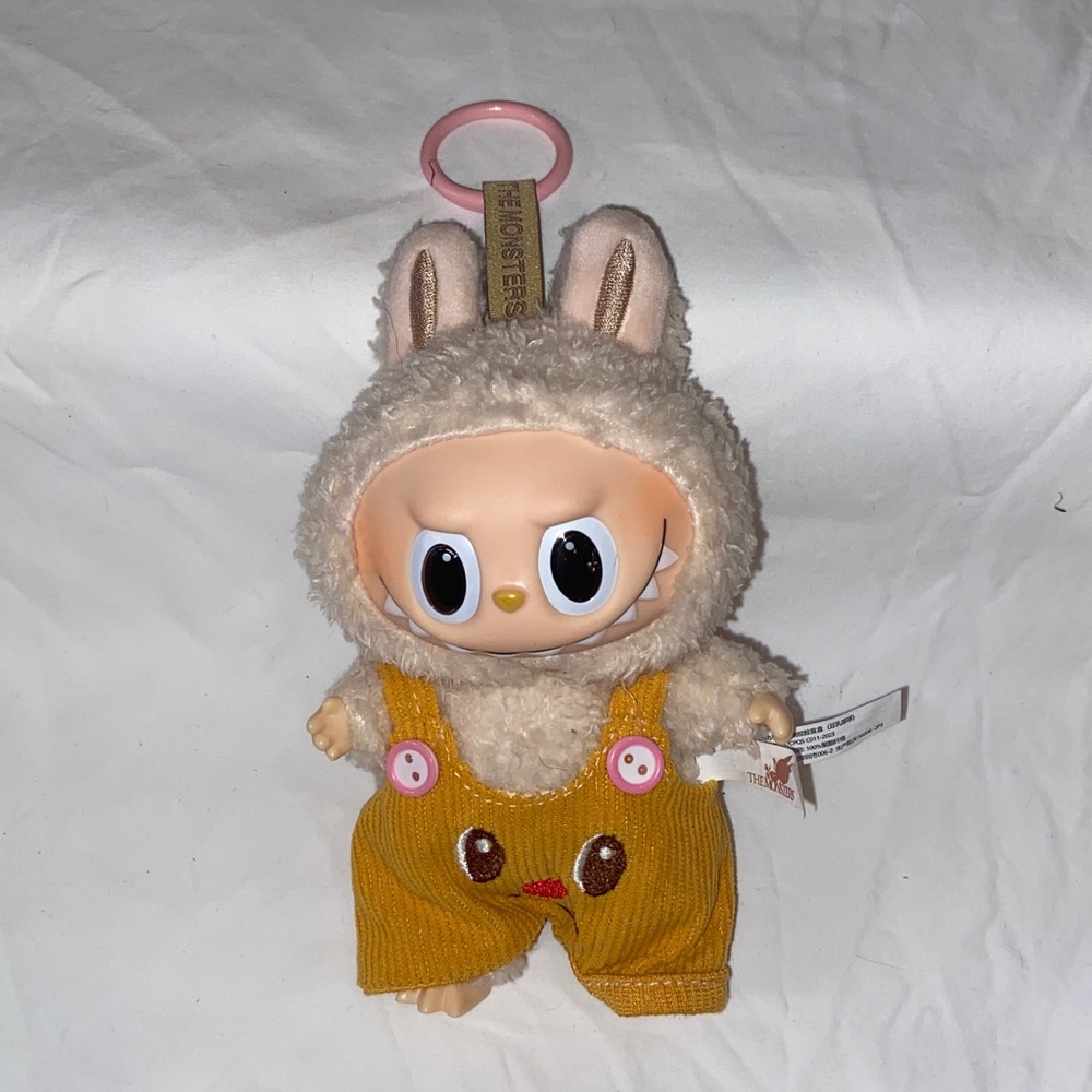 Pop Mart The Monsters Labubu Exciting Macarons Vinyl Face Blind Box Soymilk